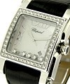 Chopard  Happy Sport Square with Diamond Bezel 28/3569-20W