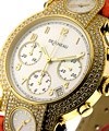 Delaneau Yellow Gold "3 Time Zone Chronograph" GTC077 YG NN095 C