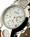 Delaneau White Gold "3 Time Zone Chronograph" GTC000 WG NN096