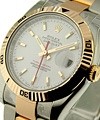 Rolex 2-Tone Rose Gold TURN-O-GRAPH 116261