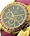 Rolex  Yellow Gold with Factory Pink Sapphire Bezel 1165 116528