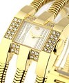 Van Cleef  Yellow Gold Triple Bracelet Watch