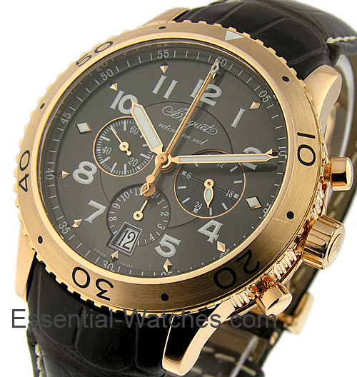 Breguet Transatlantique Type XXI Flyback - 3810br/92/9zu - Essential Watches