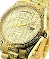 Rolex  Yellow Gold  Single Quick "Super Prez" 18038 18038