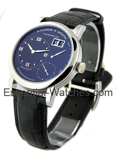 A. Lange & Sohne Lange 1 in Platinum  - 101.035 - Essential Watches