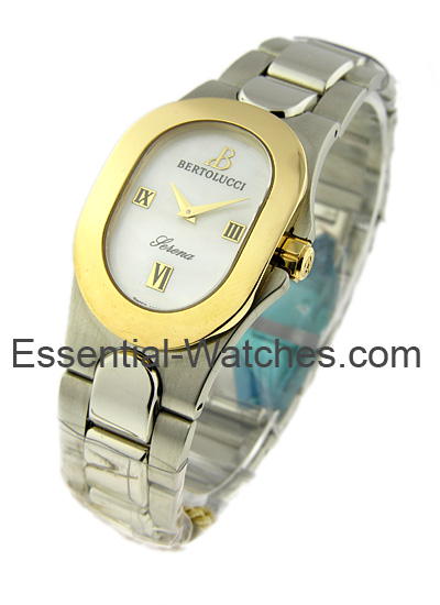 Bertolucci Serena 2-Tone on Bracelet -  313.55.49/41.621 - Essential Watches