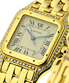 Cartier Yellow Gold PANTHER with Diamond Case 