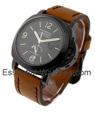 Panerai PAM 28 - B Series Power Reserve PVD  - PAM 00028 ( PAM 028 ) - Essential Watches