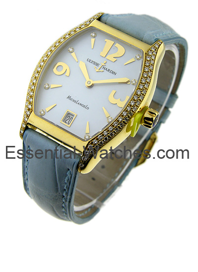 Ulysse Nardin Michelangelo Lady's Midsize - 111-49P2/693 - Essential Watches