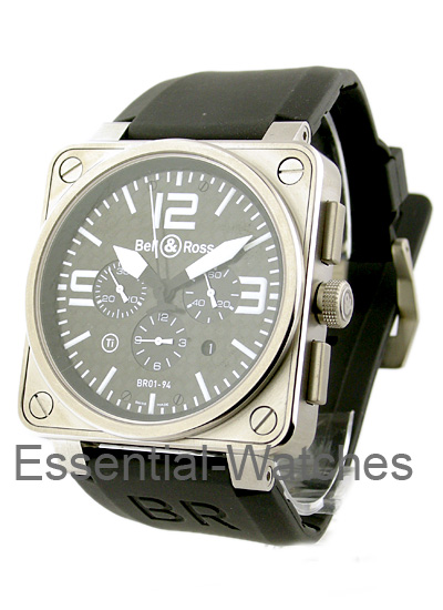 Bell & Ross BR 01-94 Chronograph  - BR-01-94-T - Essential Watches