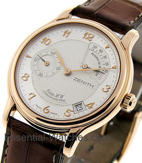 Zenith Elite H.W. with Power Reserve - 01.0240.410 - Essential Watches