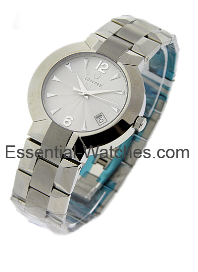 Concord Men's Steel Round La Scala - 030973 - Essential Watches