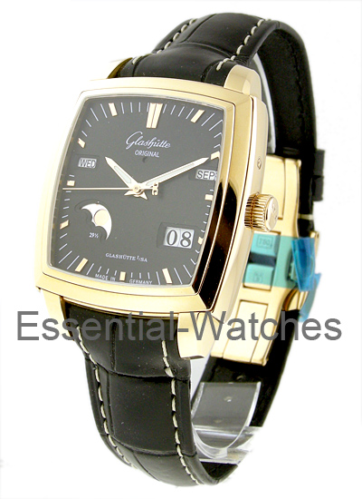 Glashutte Karree Perpetual Calendar - New Style  - 39-50-52-51-04 - Essential Watches