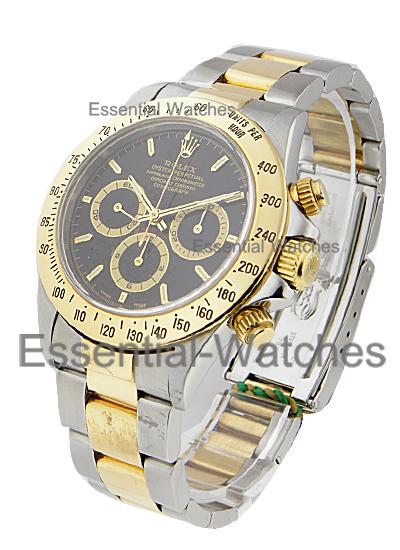 Rolex Used 2-Tone DAYTONA 16523 - 16523 - Essential Watches