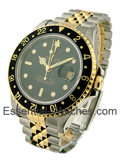 Rolex Used 2-Tone GMT-Master 16713 - 16713 - Essential Watches