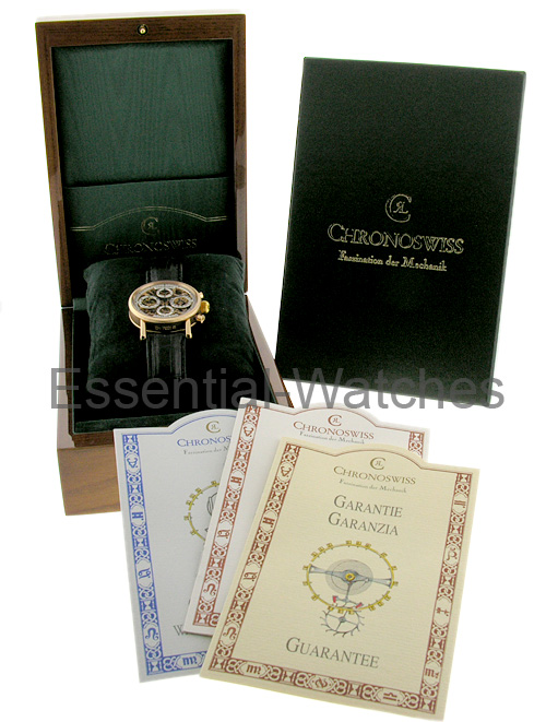 Chronoswiss Opus - Skeleton Chronograph - CH 7521 S R ( CH7521SR ) - Essential Watches