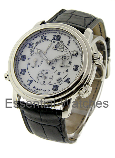 Blancpain Leman Alarm GMT - 2041-1127M-53BDA ( 2041.1127M.53BDA ) - Essential Watches