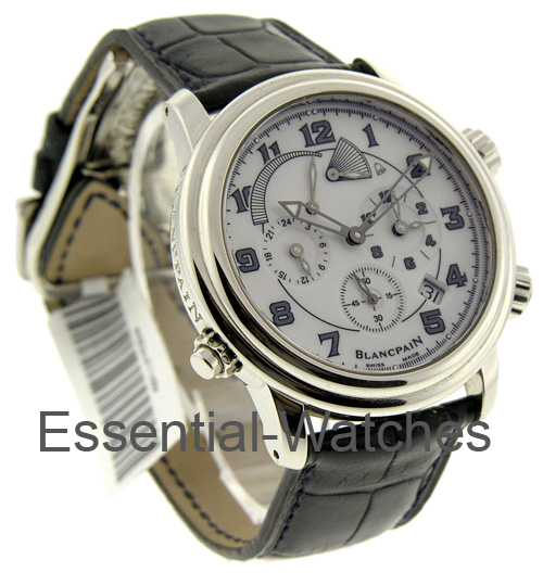 Blancpain Leman Alarm GMT - 2041-1127M-53BDA ( 2041.1127M.53BDA ) - Essential Watches