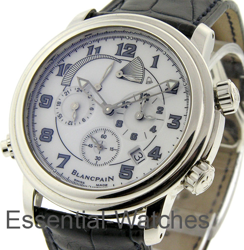 Blancpain Leman Alarm GMT - 2041-1127M-53BDA ( 2041.1127M.53BDA ) - Essential Watches