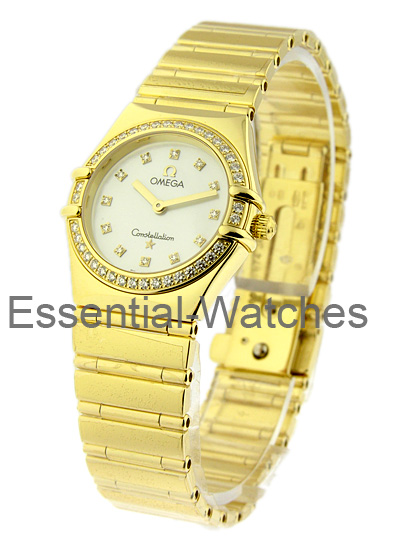Omega Constellation My Choice - Diamond Bezel - 1154.75 ( 1154.75.00 ) ( 115475 ) ( 11547500 ) - Essential Watches