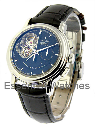 Zenith El Primero Chronomaster T Open - 03.0240.4021/22.C495 (030240402122c495) - Essential Watches