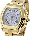 Cartier Roadster Yellow Gold Chronograph on Bracelet W62021Y2