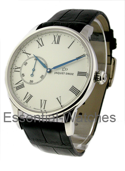 Jaquet Droz Grande Heure Minute Rehaut - J017034202 - Essential Watches