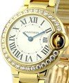 Cartier Ballon Bleu Small Size with Diamond Case WE9001Z3