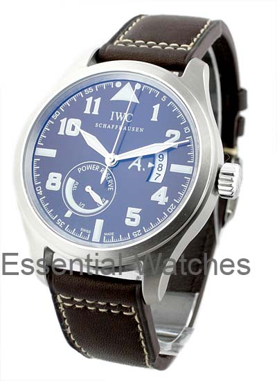 IWC Saint Exupery Power Reserve - Steel - 320104 ( IW3201-04 ) - Essential Watches