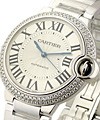 Cartier Ballon Bleu w/Diamond Case - Mid Size WE9006Z3