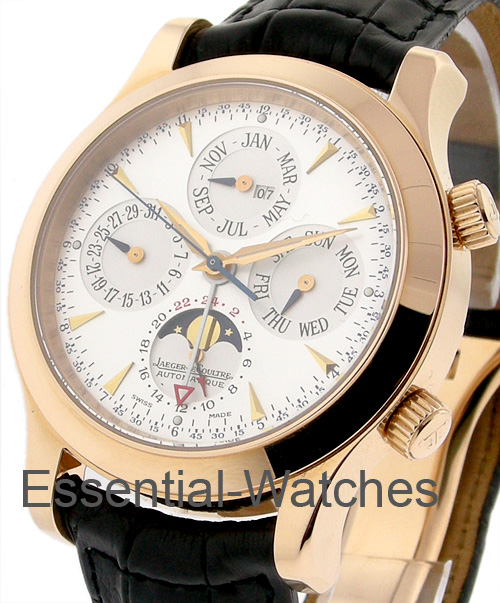 Jaeger - LeCoultre Master Grande Memovox Perpetual - 146.24.2A (Q146242A) - Essential Watches