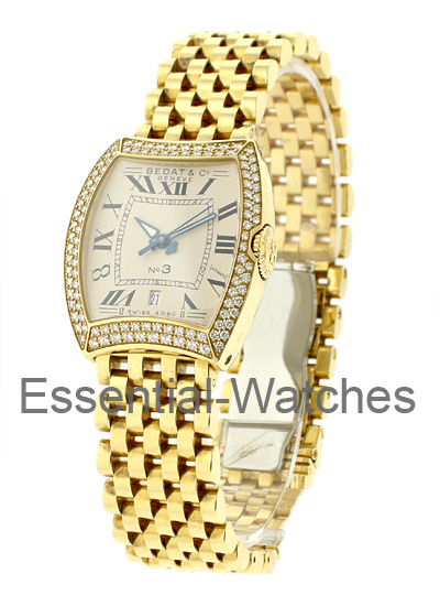 Bedat No. 3 with 2 Row Diamond Bezel - 304  - Essential Watches