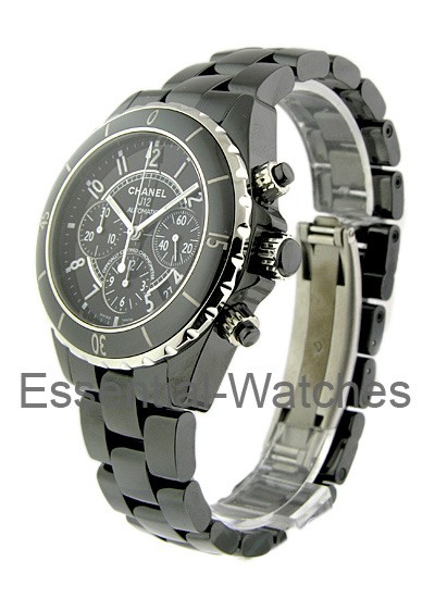Chanel J12 Black Chronograph H0940 - H0940 - Essential Watches