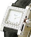 Chopard  Happy Sport Square with Baguette Diamond Bezel 27/5323-1001