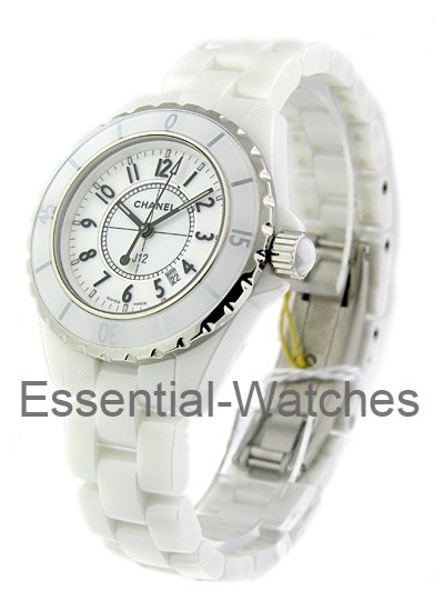 Chanel J12 White - Small Size H0968 - H0968 - Essential Watches