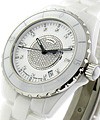 Chanel Full Size J12 with Pave Diamond Dial H1759 H1759