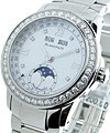 Blancpain Leman Moonphase & Calendar with Diamond Bezel 2360-4691A-71 ( 2360.4691A.71 )