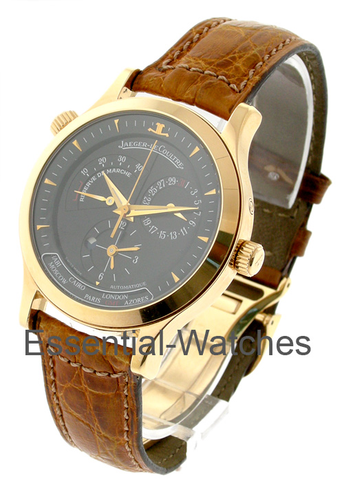 Jaeger - LeCoultre Master Geographic - 38mm - 142.240.927SB - Essential Watches