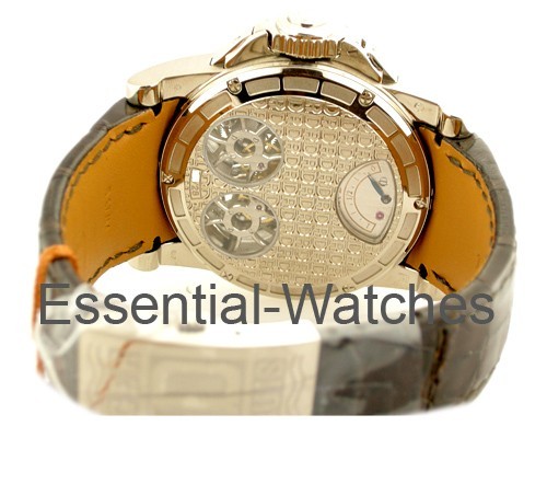 Roger Dubuis Excalibur Double Tourbillon Retrograde - EX45 01 0 NB.671 - Essential Watches