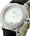 Chopard Happy Sport Round with Pave Case & Bezel 27/7480-1001 ( 	277480-1001 )