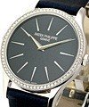 Patek Philippe Calatrava with Diamond Bezel 4896G 