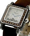Chopard Happy Sport with Black and Brown Diamonds 