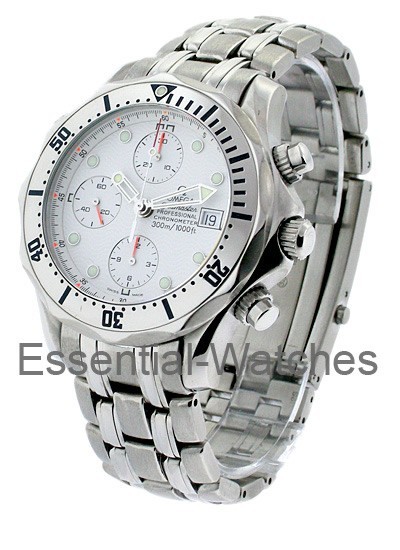 Omega Seamaster Chronograph in Steel - 2196 - Essential Watches