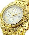 Breitling Chronomat in Rose Gold  with Diamond Bracelet 