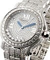 Chopard  Happy Sport Round 36mm with Full Pave Diamonds 277474-1001