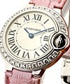Cartier Ballon Bleu with Diamond Bezel - Small Size WE900351