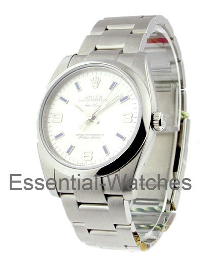 Rolex Air-King with Smooth Bezel - New Design 114200  - 114200 - Essential Watches