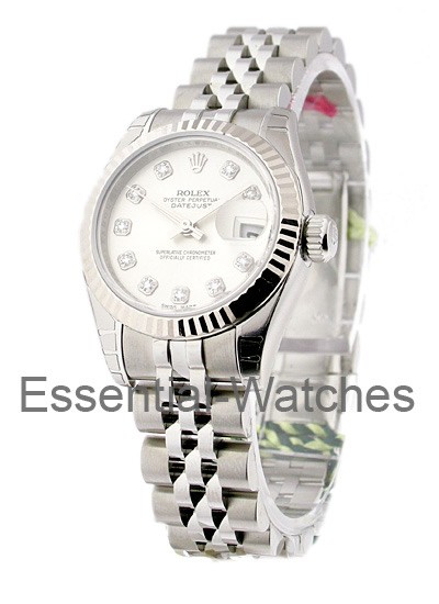 Rolex New Lady's Datejust with Jubilee Bracelet 179174 - 179174 - Essential 