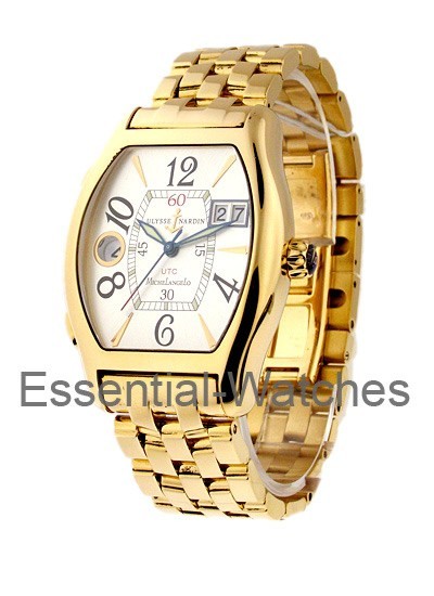 ULYSSE NARDIN MICHELANGELO UTC DUAL TIME RG 226-68-8   