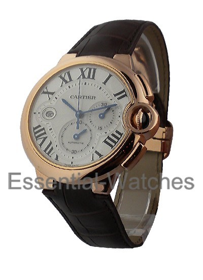 Cartier Ballon Bleu Chronograph - Large Size - W6920009 - Essential Watches